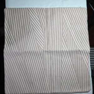 NWT Williams Sonoma Textured Pillow Cover‎ Neutral Pink Beige blush Striped